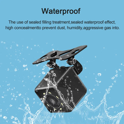 Rear Camera of Driving Recorder 140 Wide Angle Waterproof 4/8/12 Light HD Night Vision Parking Monitoring Rear Camera