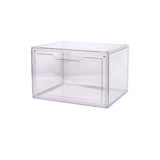 Acrylic Transparent Shoe Box Clear Shoe Organizer Stackable Sneaker Display Case Plastic Shoe Storage Box for Home Storage